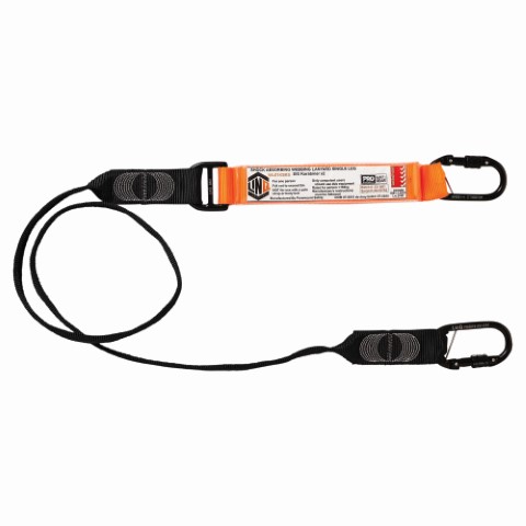 LINQ WEBBING LANYARD SGL LEG 2 X S.G KARABINERS 2M 